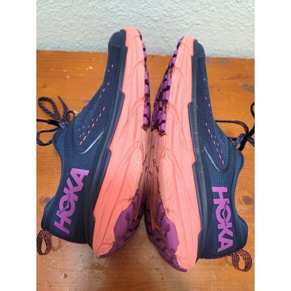 Hoka One One Challenger ATR 6 Women's Navy Trail Running Shoes Size 11B - Picture 6 of 11